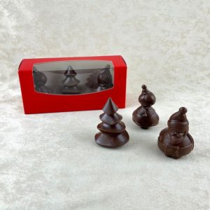 Boîte 3 sujets de Noël
