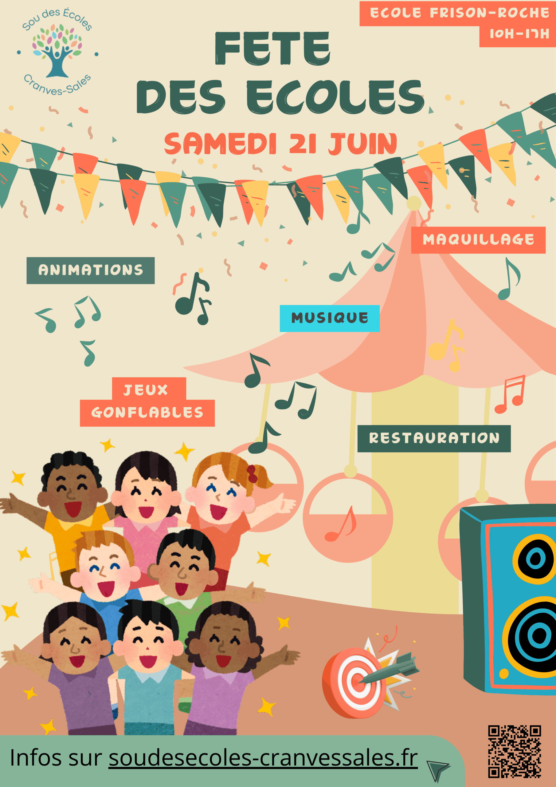 Fete des ecoles (2) Affiche de la Fête de la citrouille